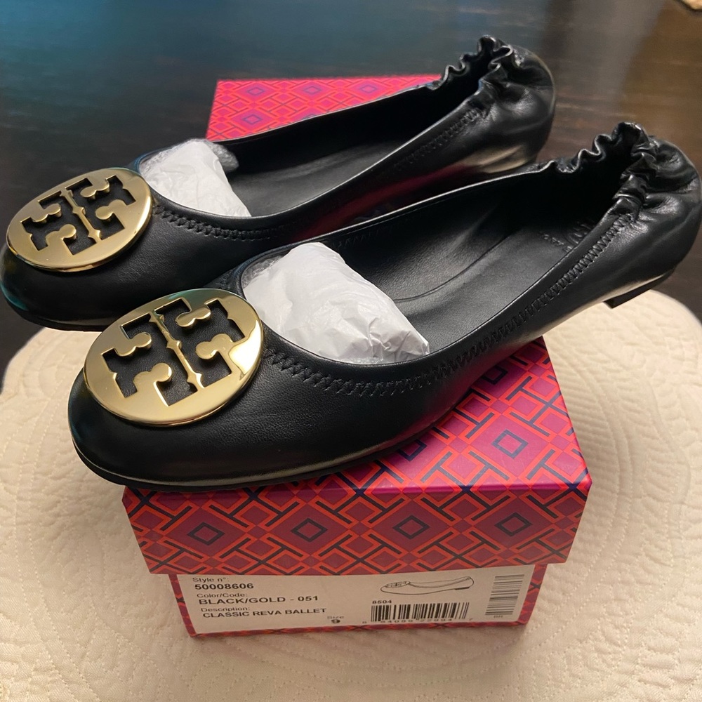 Authentic Tory Burch Original Reva Classic Flats